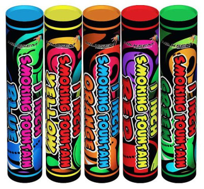 Набор цветных дымов Pop Mix 5цв 0,8" 60с 16см 5шт 