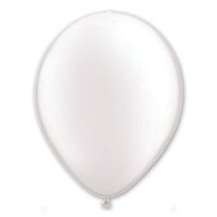 Q Шар (5"/13 см) Белый Pearl White Перламутр 10шт продажа в интернет - магазине ПраздникМастер