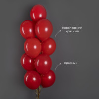 512 Шар (12''/30 см) Красный Пастель 100шт продажа в интернет - магазине ПраздникМастер