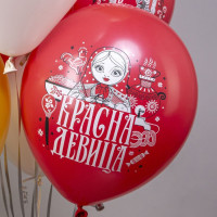 БК Шар (12''/30 см) Русская красавица Ассорти Пастель 2цв 1ст 25шт БиКей продажа в интернет - магазине ПраздникМастер