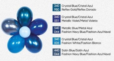 S Шар (5''/13 см) Синий (540) Металлик 100шт продажа в интернет - магазине ПраздникМастер