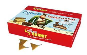 Петарда фитильная Супер треуголка 20шт