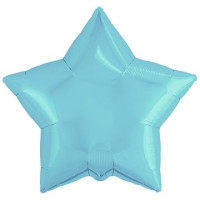 Р Звезда (18"/46 см) Голубой Blue Пастель 1шт в интернет магазине Праздникмастер