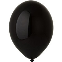 Б Шар (14"/36 см) Черный (025) Black Экстра Пастель 50шт продажа в интернет - магазине ПраздникМастер