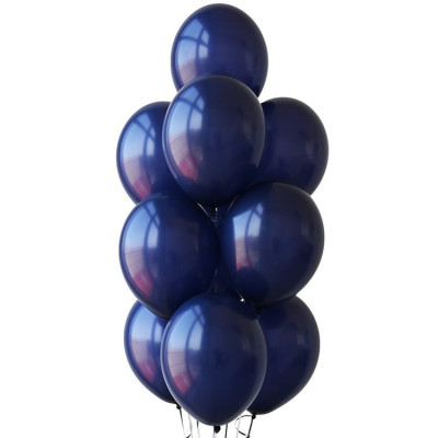 Б Шар (14"/36 см) Морской синий (412) Marine Blue Экстра Пастель 50шт продажа в интернет - магазине ПраздникМастер