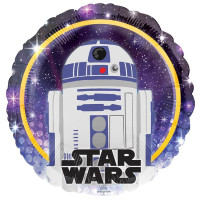 А Круг (18"/46 см) Звездные войны Дроид R2-D2 1шт в интернет магазине Праздникмастер