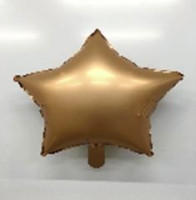 ПМ Звезда (18"/46 см) Orange Bronze 1шт в интернет магазине Праздникмастер