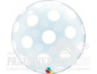 П Bubble Deco (20"/51 см) Горошек крупный 1шт