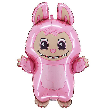 Г Фигура (26"/67 см) Эльф Плюшевая кукла Розовый 1шт