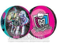 А Сфера 3D (16"/41 см) Monster High 1шт в интернет магазине Праздникмастер