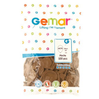 И Шар (10"/25 см) Кофе (76) Mocha Пастель 100шт продажа в интернет - магазине ПраздникМастер