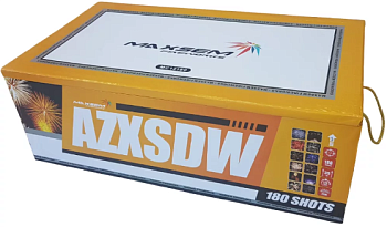 Батарея салютов AZXSDW (1,2"/180) 35м 170с 13эфф Веер 1шт