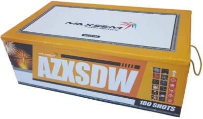 Батарея салютов AZXSDW (1,2"/180) 35м 170с 13эфф Веер 1шт