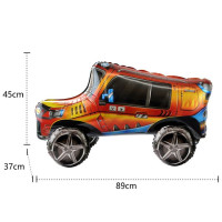 ВЗ Фигура (89 см) AIR Машина Джип Красный 1шт в интернет магазине Праздникмастер