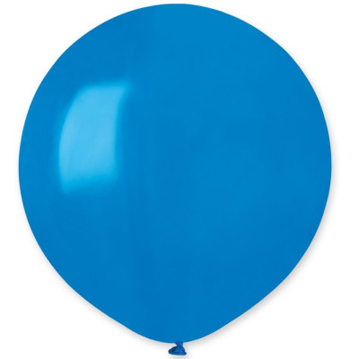 И Шар (19"/48 см) Синий (10) Blue Пастель 25шт продажа в интернет - магазине ПраздникМастер