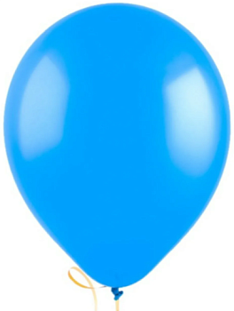 Q Шар (5"/13 см) Светло-голубой Стандарт Pale Blue Пастель 10шт