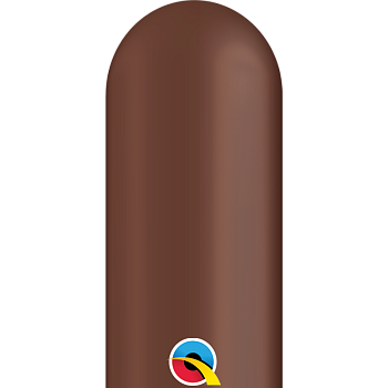 Q ШДМ (3"50") Шоколадный Chocolate Brown Пастель 100шт
