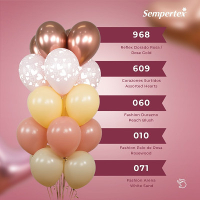 S Шар (12''/30 см) Персиковый (060) Пастель 50шт продажа в интернет - магазине ПраздникМастер
