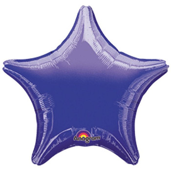 А Звезда (19"/48 см) Фиолетовый Purple Металлик 1шт