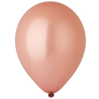 И Шар (5"/13 см) Розовое золото (71) Rose Gold Металлик 100шт