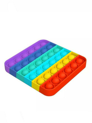 Игрушка - антистресс Поп ит квадрат 12см 1шт фотография