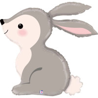 Г Фигура (36"/74 см) Зайчик 1шт в интернет магазине Праздникмастер