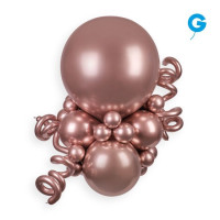И Шар (18"/46 см) Розовое золото (96) Shiny Rosegold Хром 25шт продажа в интернет - магазине ПраздникМастер