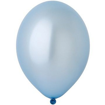 Б Шар (14"/36 см) Голубой (073) Light Blue Экстра Металлик 50шт