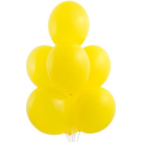 Б Шар (14"/36 см) Желтый (006) Yellow Экстра Пастель 50шт продажа в интернет - магазине ПраздникМастер