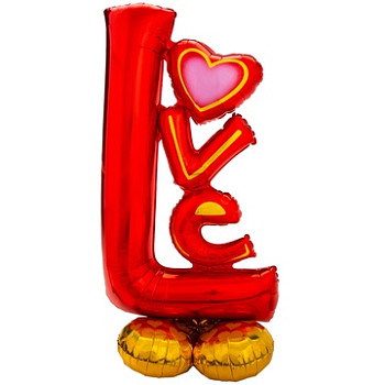 А Фигура (58"/147 см) AIR LOVE Красный 1шт