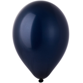 И Шар (5"/13 см) Темно-синий (102) Navy Пастель 100шт