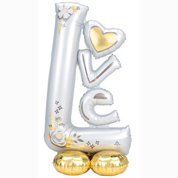 А Фигура (59"/149 см) AIR LOVE Белый 1шт