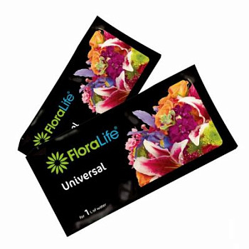 Подкормка Порошковая для срезанных цветов Floralife Food Clear 300 10гр 1шт
