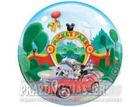 П Bubble (22"/56 см) Микки-парк Disney 1шт