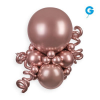 И Шар (18"/46 см) Розовое золото (96) Shiny Rosegold Хром 25шт продажа в интернет - магазине ПраздникМастер