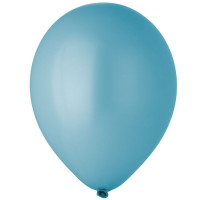 И Шар (5"/13 см) Голубой (09) Light Blue Пастель 100шт продажа в интернет - магазине ПраздникМастер