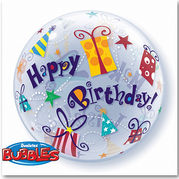 П Bubble (22"/56 см) HB Подарки Загадай желание 1шт