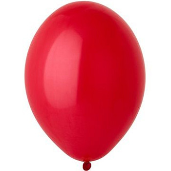 Б Шар (14"/36 см) Красный (101) Red Экстра Пастель 50шт