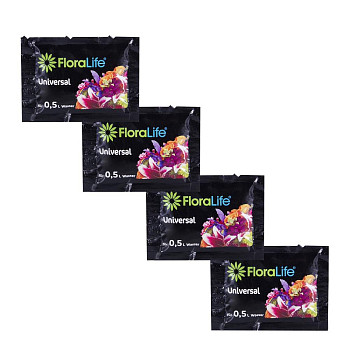 Подкормка Порошковая для срезанных цветов Floralife Food Clear 300 5гр 50шт 1уп
