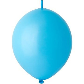 И Линколун (6"/15 см) Голубой (09) Light Blue Пастель 100шт