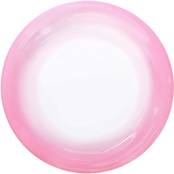 F Bubble Deco (20''/51 см) Розовый спектр Прозрачный 1шт