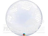 П Bubble Deco (24"/60 см) Коробки подарочные 1шт