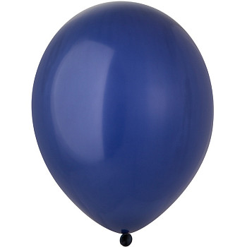 Б Шар (14"/36 см) Морской синий (412) Marine Blue Экстра Пастель 50шт