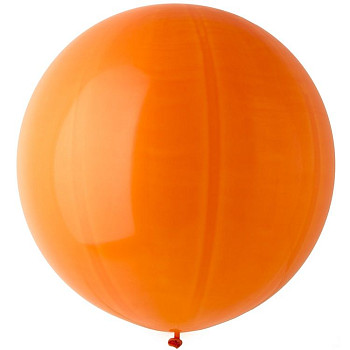 И Шар (27"/69 см) Оранжевый (04) Orange Пастель 1шт