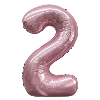 ПМ Цифра 2 (40''/102 см) Slim Фламинго 1шт