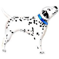 Ф Мини-фигура (13''/33 см) Далматинец реальный Белый 1шт в интернет магазине Праздникмастер