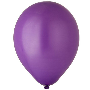 И Шар (5"/13 см) Фиолетовый (08) Purple Пастель 100шт