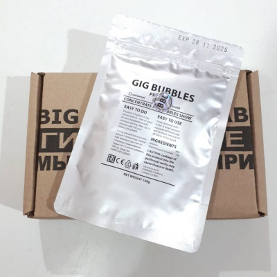 Концентрат мыльных пузырей GIG BUBBLES Universal 159гр 1шт фотография