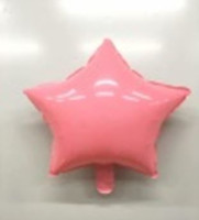 ПМ Звезда (18"/46 см) Розовый Poudre Pink 1шт в интернет магазине Праздникмастер