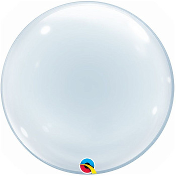 П Bubble BoBo Deco (20"/51 см) Прозрачный 1шт